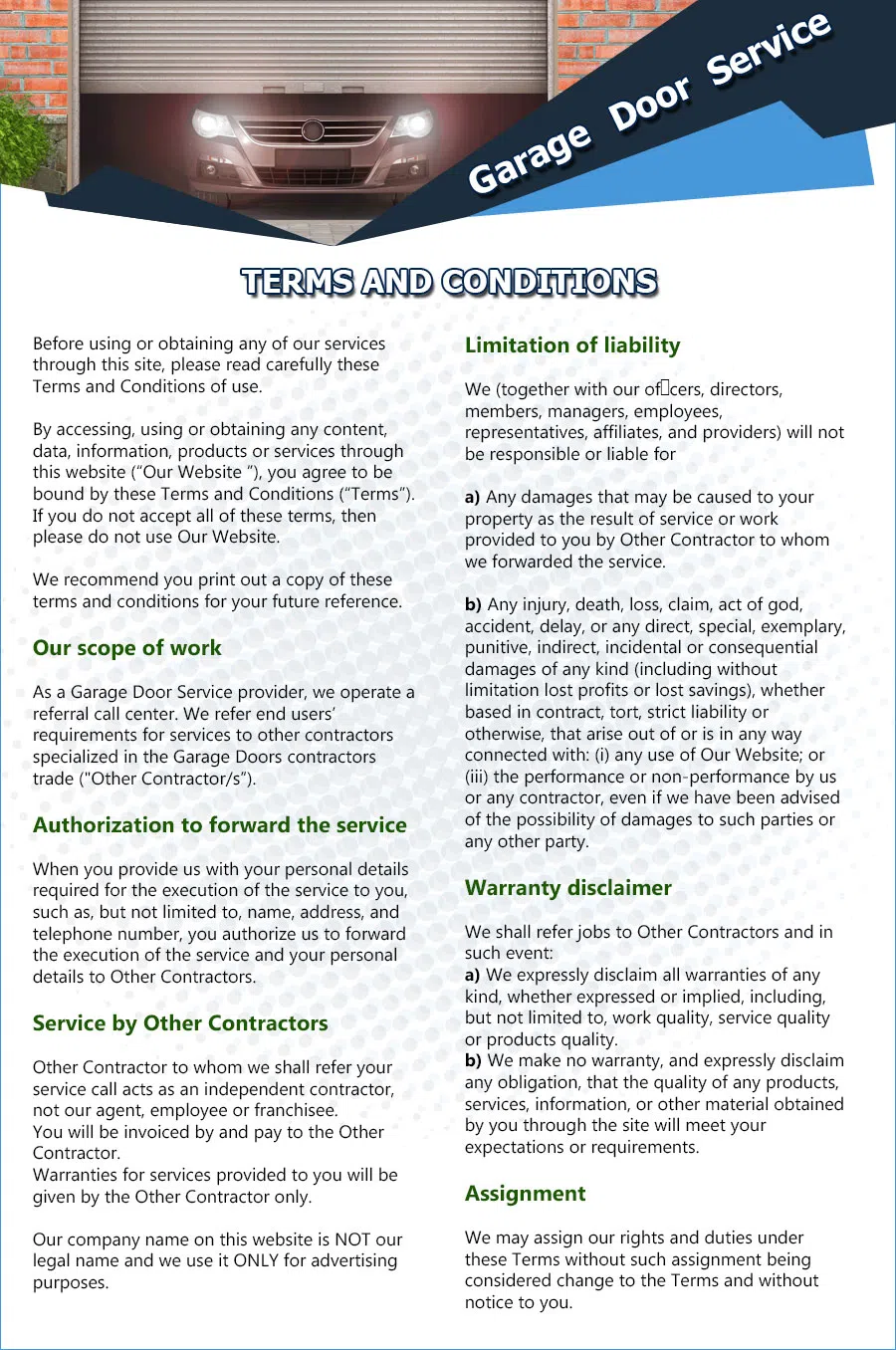 Eagle Garage Door Service Utica, MI 586-439-0111